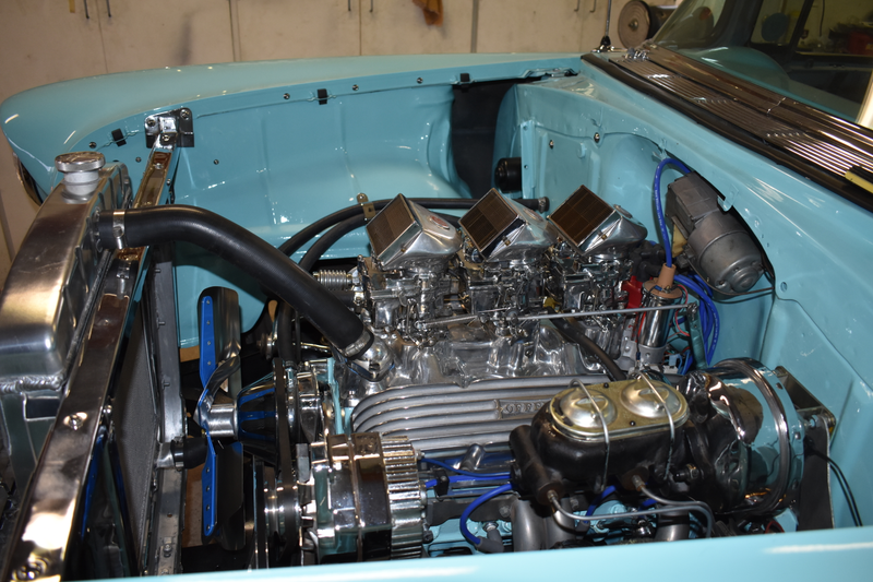 Illustration for article titled 1955 Chevy Bel Air Project Update - Adding the Shiny Stuff
